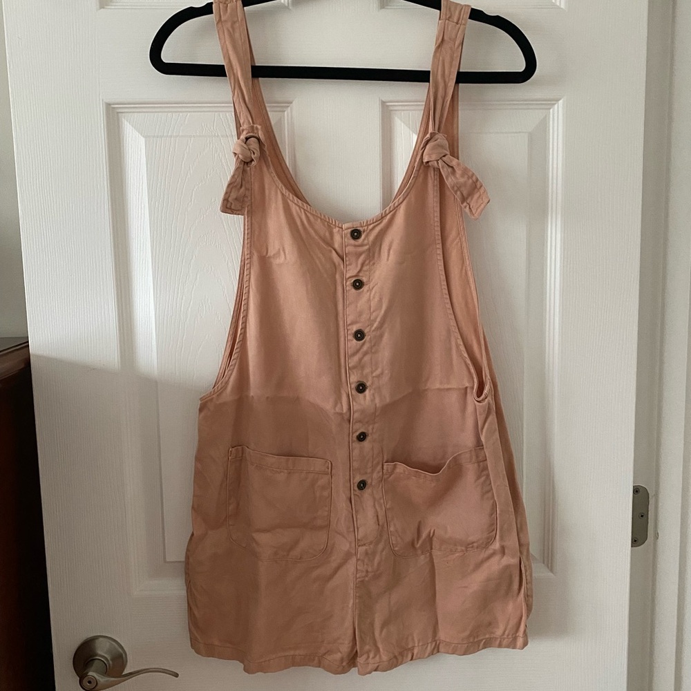BDG Peach Sleeveless Romper